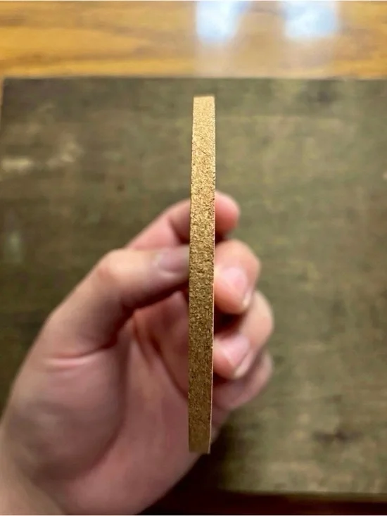 Snorlax Laser Engraved Cork Coaster - Picture 5 of 5